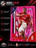Murillo Pink Refractor #028/250 Topps Chrome Premier League 2025/26 Nottingham