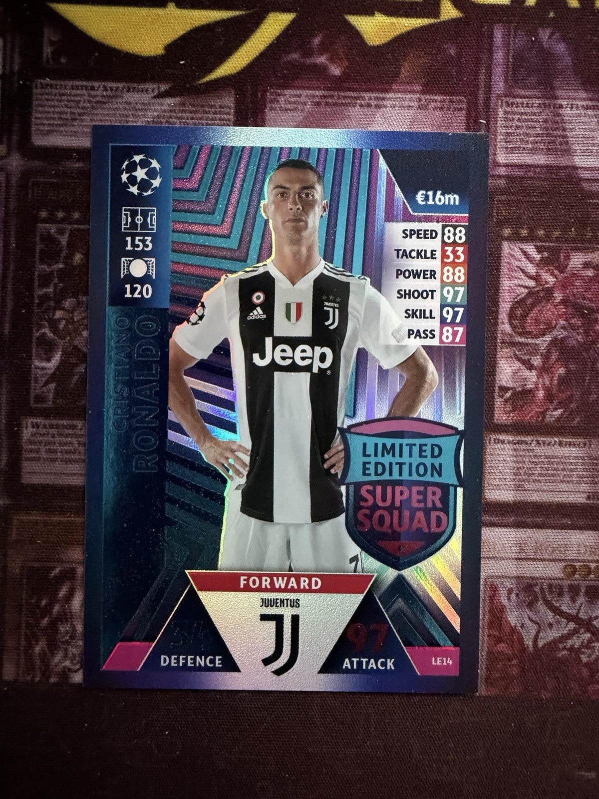 2018-19 Topps UEFA Champions Match Attax - Limited Edition Ronaldo #LE14