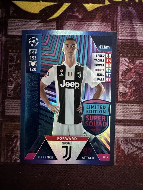 2018-19 Topps UEFA Champions Match Attax - Limited Edition Ronaldo #LE14