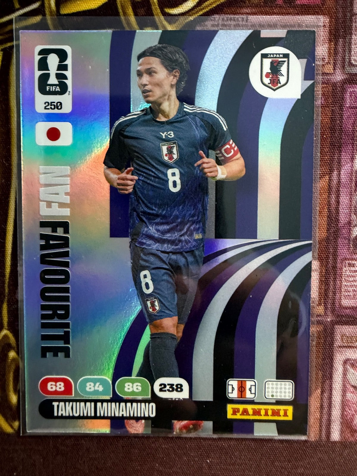 Panini Adrenalyn XL FIFA World Cup 2026 Fan Favourite Takumi Minamino