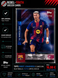 Topps Robert Lewandowski Blue Parallel 079/150 FC Barcelona Limited 2025/26