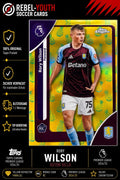 Rory Wilson RC Yellow Refractor Topps Chrome Premier League 2025/26