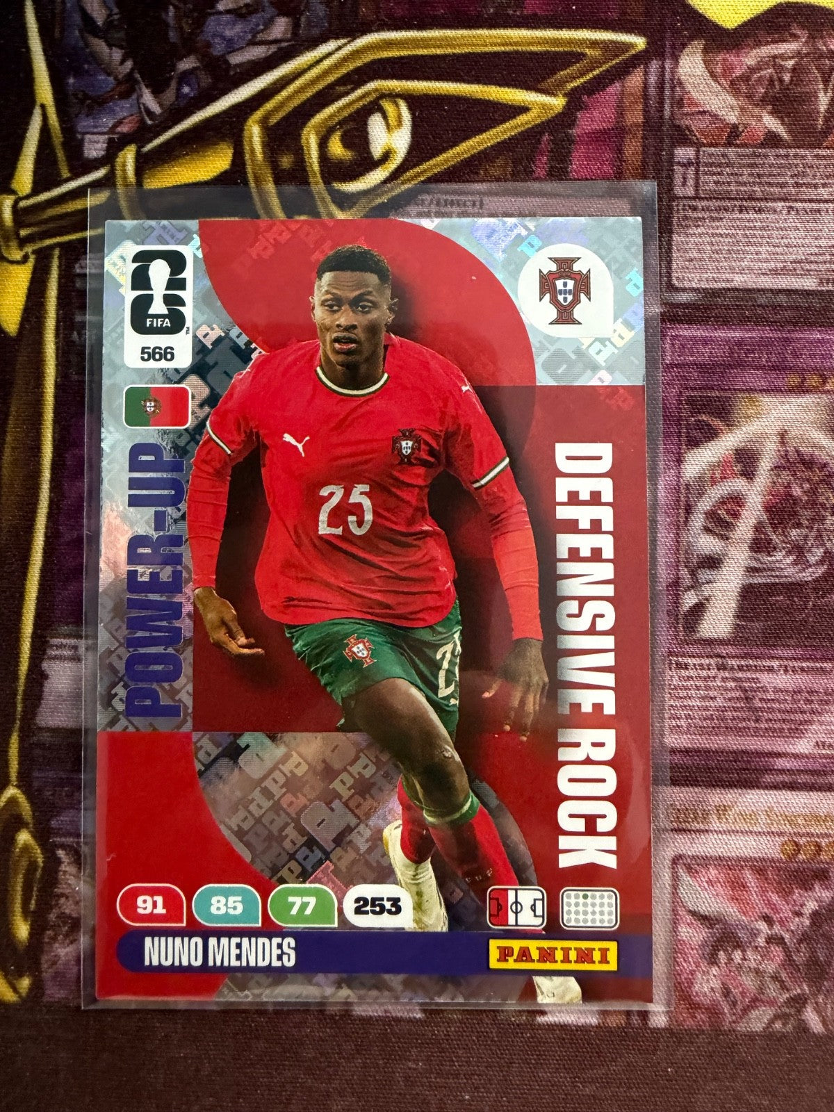 Panini Adrenalyn XL FIFA World Cup 2026 Defensive Rock Nuno Mendes Portugal 566