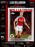Leah Williamson Topps UEFA Club Competitions 2025/26 Arsenal FC