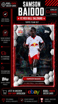 Samson Baidoo FC Red Bull Salzburg Topps Holo Parallel Salzburg Team Set