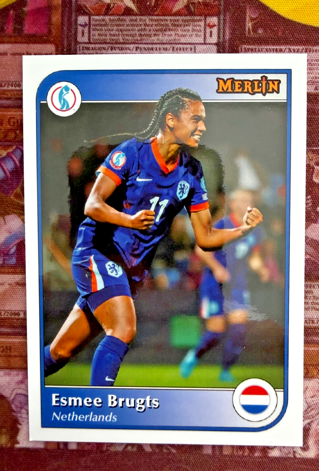 Esmee Brugts Topps Merlin UEFA Women’s Euro 2025 Netherlands Base Card