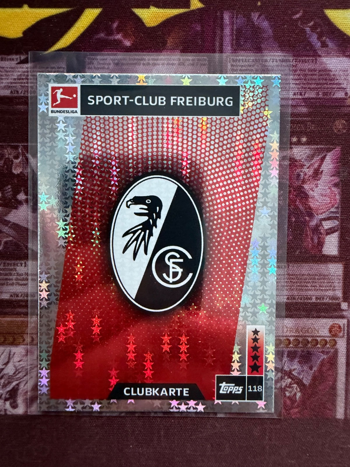 Sport-Club Freiburg Clubkarte #118 Match Attax Bundesliga 2018/19 Topps