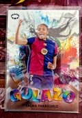 2024-25 Topps Chrome UWCL Salma Paralluelo Golazo Barcelona Spain Near Mint