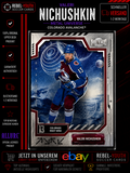 Valeri Nichushkin 2024-25 SkyBox Metal Universe Base #13 Colorado Avalanche