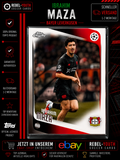 Ibrahim Maza Topps Chrome UEFA Club Competitions 2024-25 Bayer