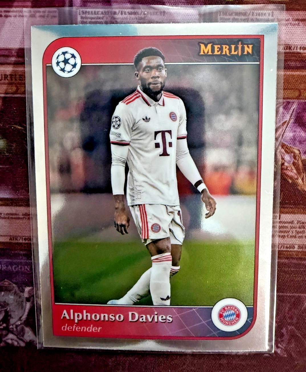 2024-25 Topps Merlin Alphonso Davies FC Bayern München #6 Base Canada