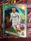 2025-26 Topps UEFA Franco Mastantuono RC Leaf Parallel Rookie Real Madrid
