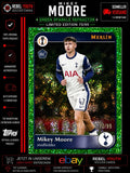 Mikey Moore RC Green Sparkle Refractor 70/99 Topps Merlin UEFA 2024/25