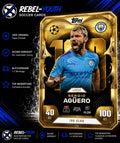 Sergio Agüero 100 Club #295 Topps Match Attax 2025/26 Manchester City