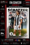 Eva Schatzer RC Rookie Topps UEFA Club Competitions 2025/26 Juventus FC