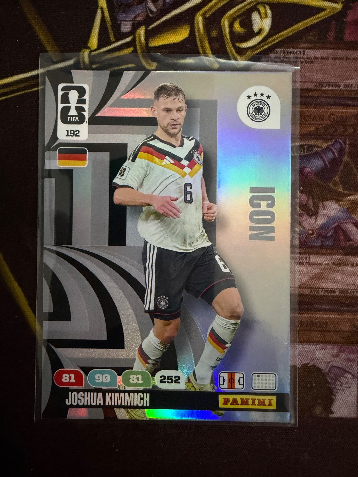 Panini FIFA World Cup Adrenalyn 2026 No. 192 Joshua Kimmich Icon