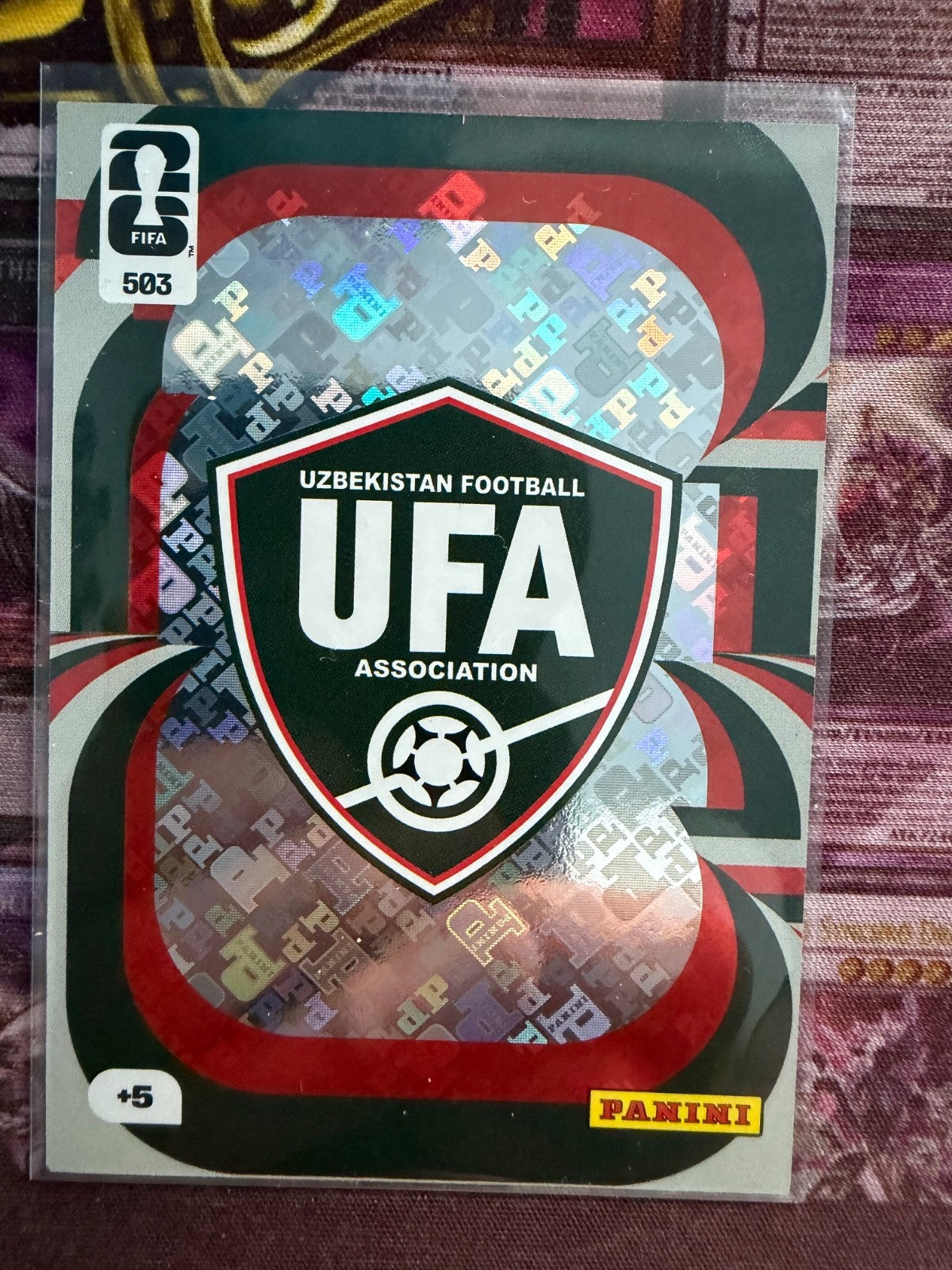 Panini FIFA World Cup Adrenalyn 2026 Nr. 503 Team Crest - Uzbekistan