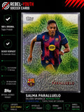 Topps FC Barcelona Team Set 2025/26 Salma Paralluelo Silver Sparkle Refractor