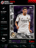 Topps Federico Valverde Purple Parallel 091/250 Real Madrid Limited 2025/26