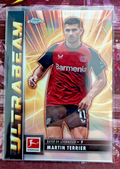 2025-26 Topps Chrome Bundesliga Martin Terrier Ultra Beam Bayer Leverkusen Inser