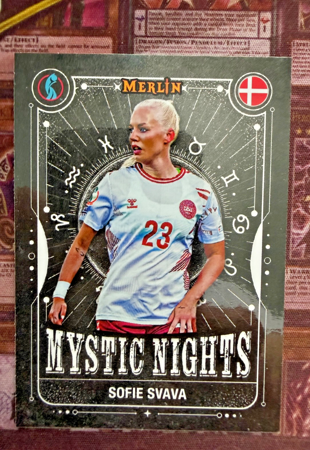 Sofie Svava Mystic Nights Topps Merlin UEFA Women’s EURO 2025 Denmark MN