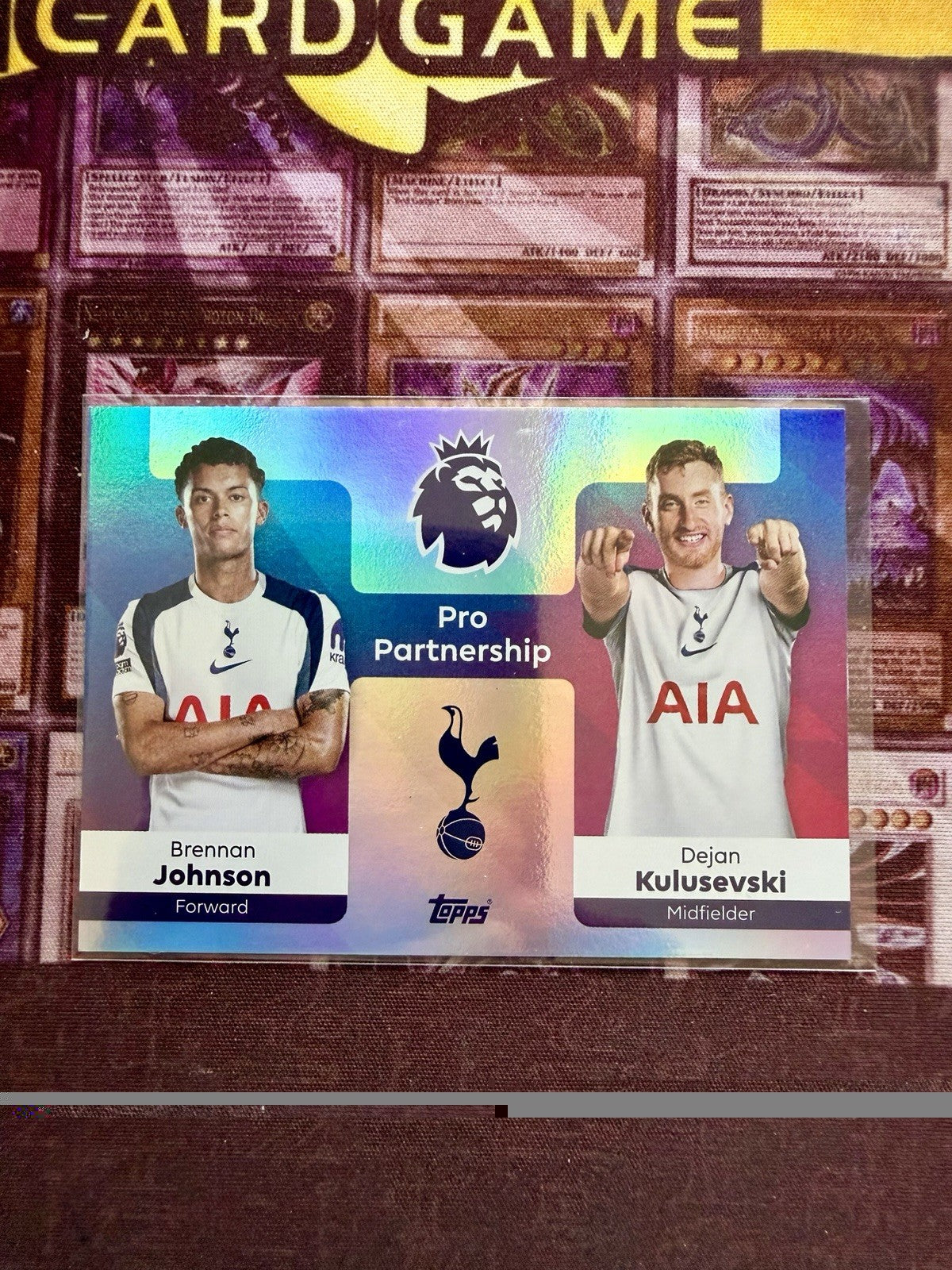 Brennan Johnson Dejan Kulusevski Pro Partnership Topps Premier League