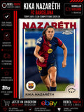 Kika Nazaré Topps UEFA Club Competitions 2025/26 FC Barcelona Base Card