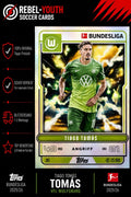 Topps Match Attax 25/26 - TIAGO TOMAS - Lightning Sonderkarte Nr. 391 Wolfsburg