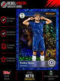 Pedro Neto Blue Sparkle 007/150 Topps Merlin UEFA 2025/26 Chelsea FC Rare