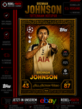 Brennan Johnson All Action Hero #366 Topps Match Attax Champions League 2025/26