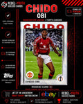 Chido Obi RC Rookie Topps Chrome UEFA Club Competitions Manchester United