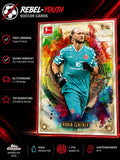 Robin Zentner Aqua Refractor Topps Chrome Bundesliga 2025 Mainz 05