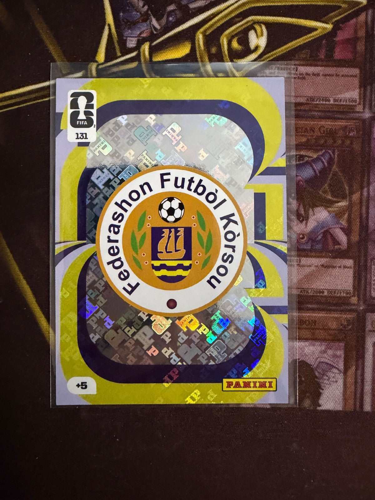 Korsika Federation Logo #131 Panini FIFA 365 2025 Badge Crest