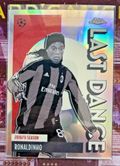 Ronaldinho Last Dance Topps Chrome UEFA Club Competitions 2025/26 AC Milan Inser
