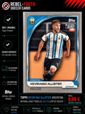 Topps Kevin Mac Allister National Debut Parallel 043/225 Argentina 2025/26