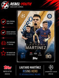 Lautaro Martínez Rising Hero Topps Match Attax 2025/26 Inter Mailand