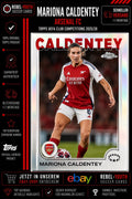 Mariona Caldentey Topps UEFA Club Competitions 2025/26 Arsenal FC Base Card