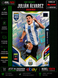 CARTE PANINI FIFA 365 2026 JULIAN ALVAREZ #FAN83 FANS FAVOURITE ARGENTINA FOIL