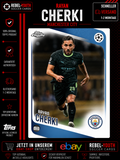 2025-26 Topps Chrome UEFA Rayan Cherki Manchester City #90
