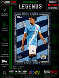 2025-26 Topps Manchester City Team Set Emilio Lawrence RC 1894 Legends Rookie