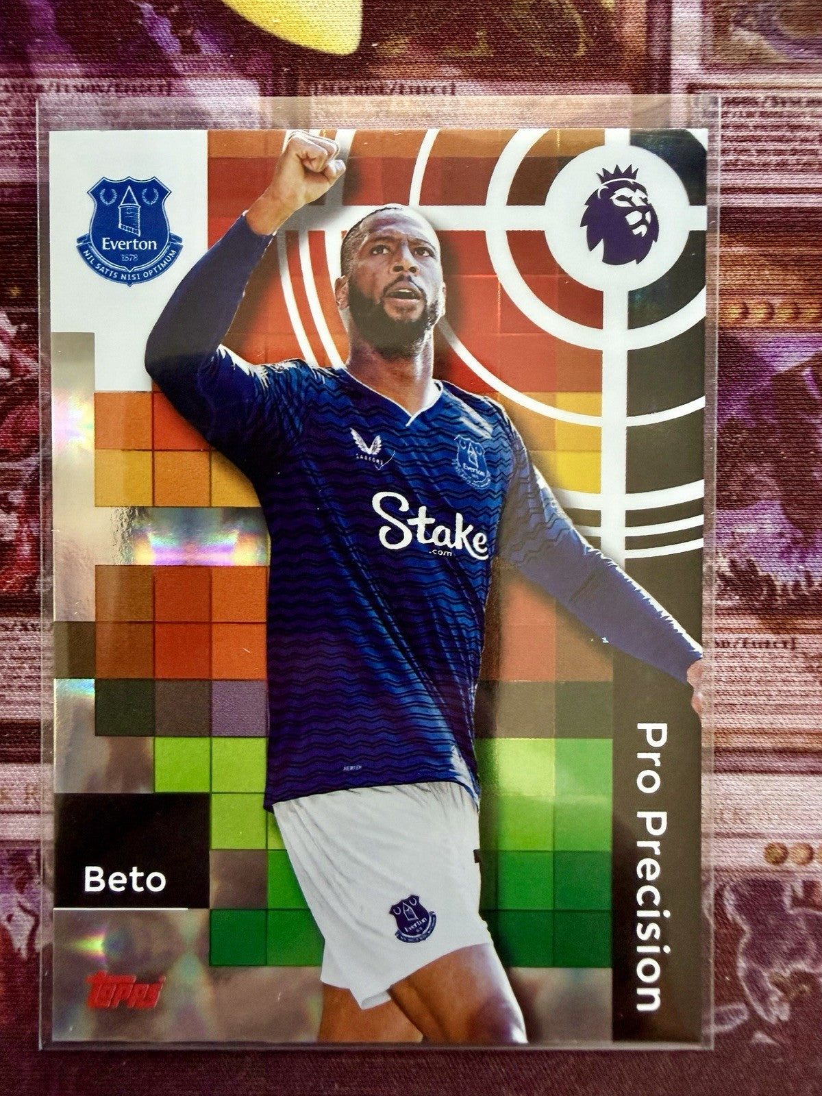 Beto Pro Precision Topps Premier League 2025/26 Everton #408