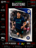 Alessandro Bastoni Topps Chrome 2025/26 Inter Milan Base Card UCC