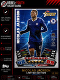 Topps Match Attax Nicolas Jackson Chelsea FC Fußball Karte Heritage 380