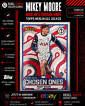 Mikey Moore RC Merlin’s Chosen Ones 2024/25 Topps Merlin Rookie Tottenham