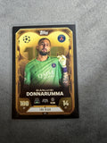 Topps Match Attax UEFA Champions League 2024/2025 Gianluigi Donnaruma 100 Club