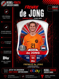 Frenkie de Jong Niederlande Topps EURO 2020 Match Attax Football Card
