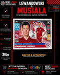 Lewandowski & Musiala Master & Apprentice Bayern München Topps Match Attax UCL