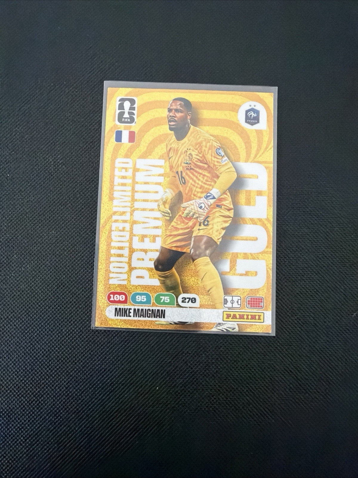 Panini Fifa World Cup 2026- Premium Gold Limited Edition Mike Maignan Frankreich