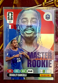 Bradley Barcola Master Rookie #617 Panini FIFA 365 2025 France NM