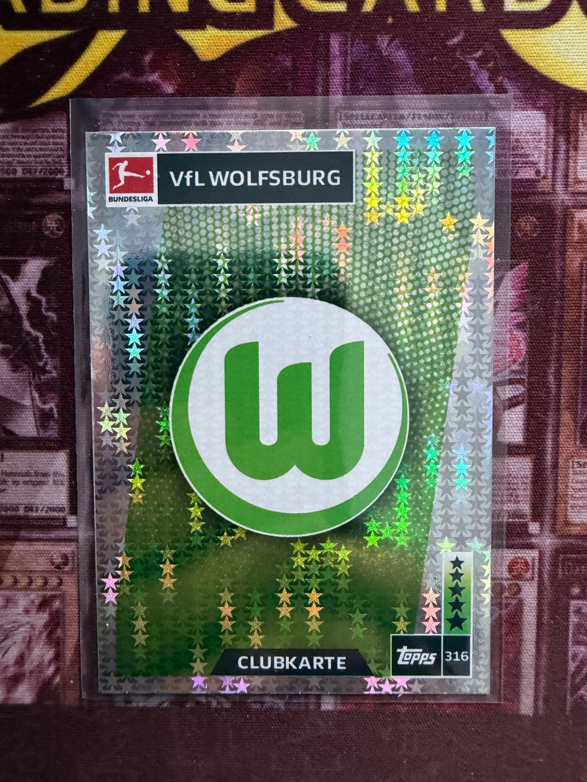 VfL Wolfsburg Clubkarte #316 Match Attax Bundesliga 2018/19 Topps